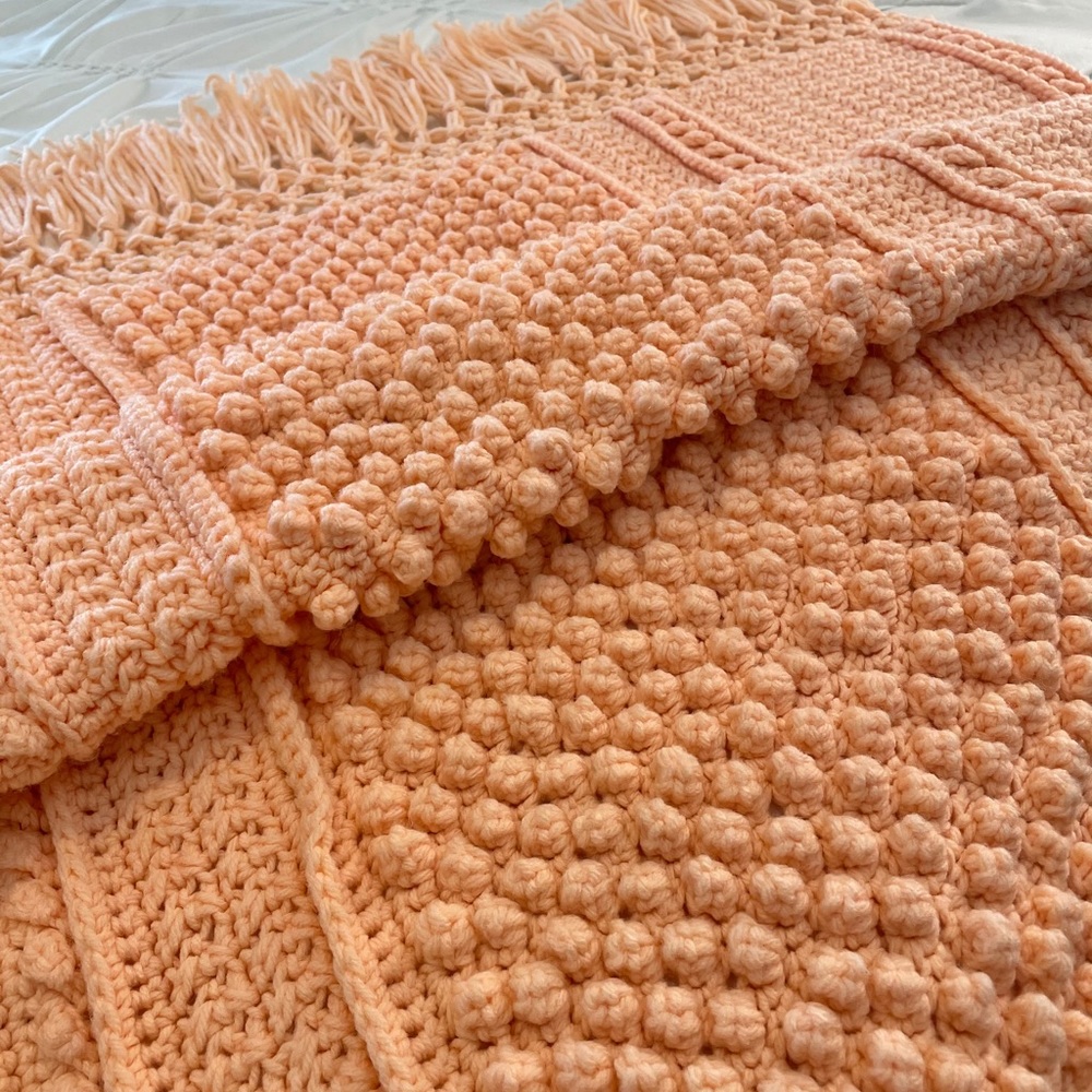 Handmade with 💕 Crochet Creative Blanket